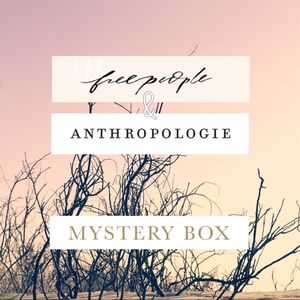 Free People and Anthropologie Mystery Box 4 Piece